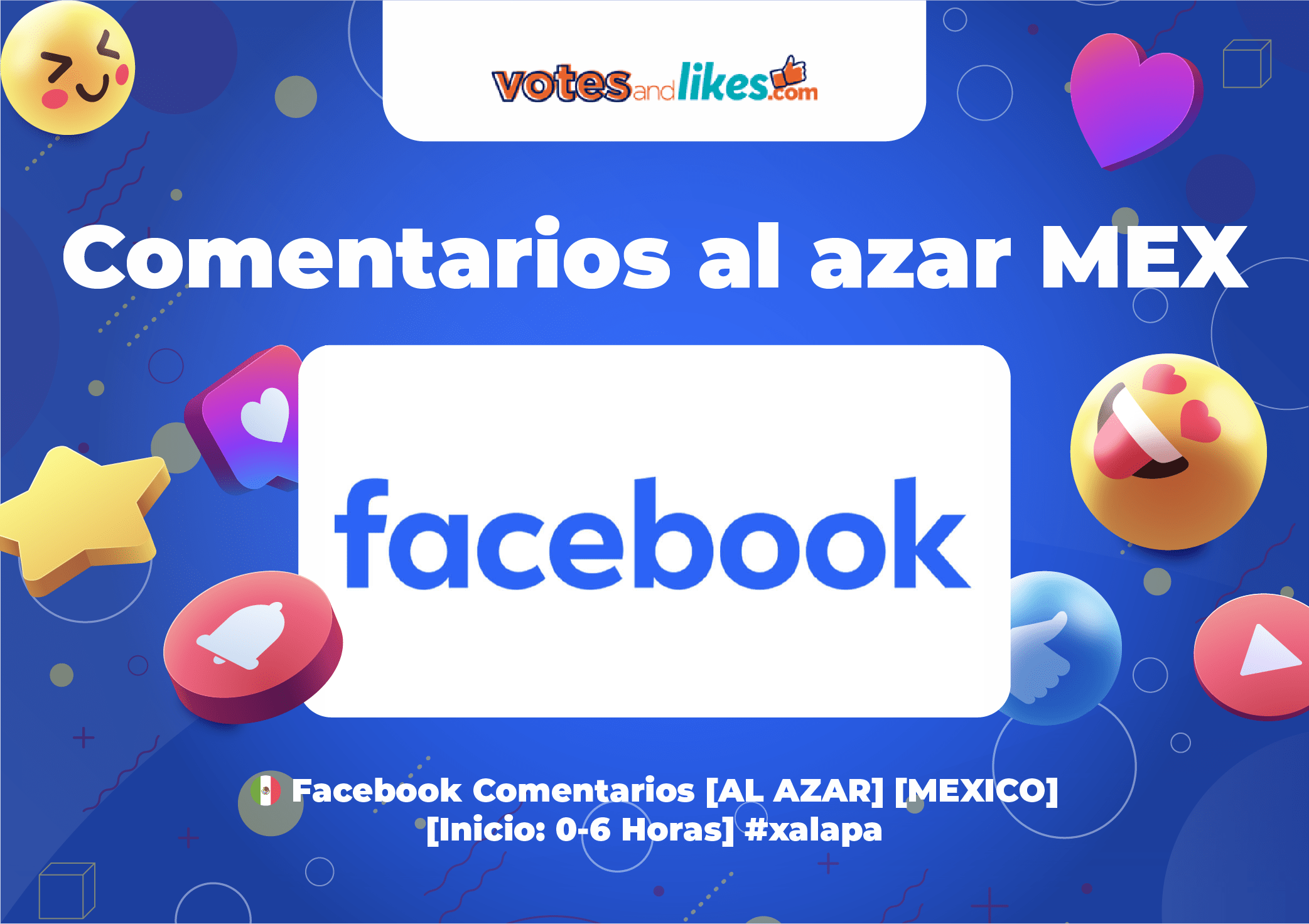 🇲🇽 Facebook Comentarios [AL AZAR] [MEXICO] [Inicio: 0-6 Horas] #xalapa