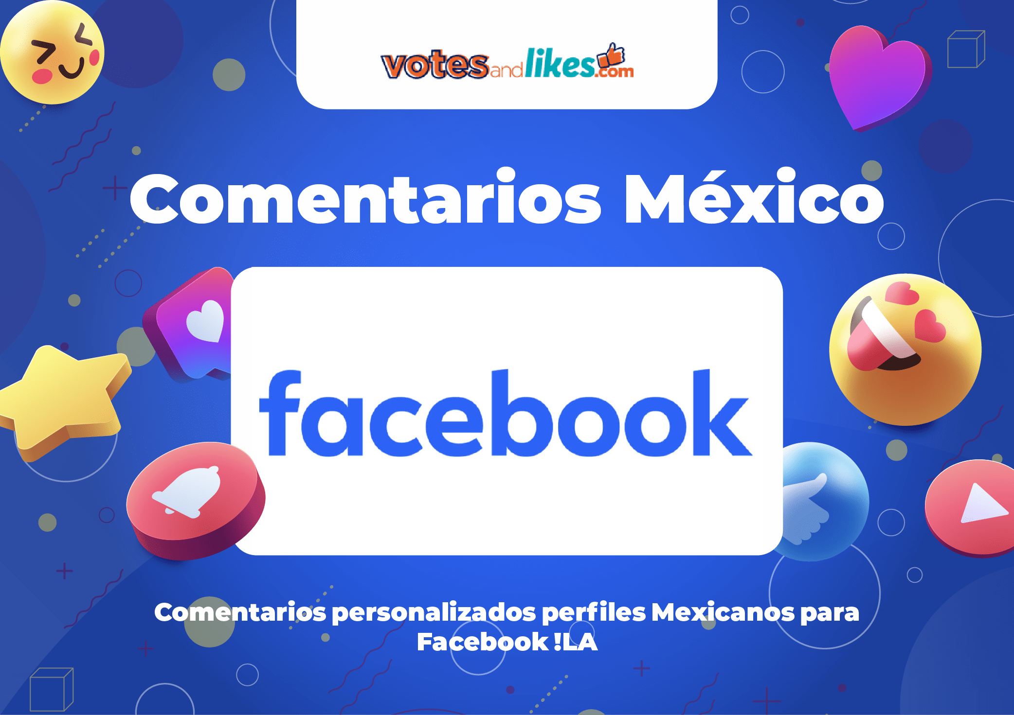 Comentarios personalizados perfiles Mexicanos para Facebook !LA