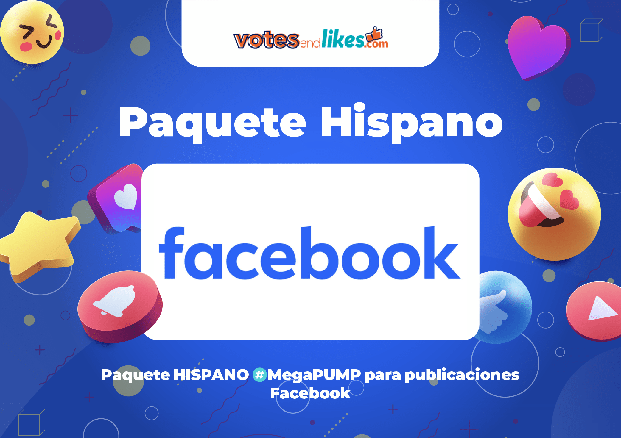 Paquete HISPANO #MegaPUMP para publicaciones Facebook
