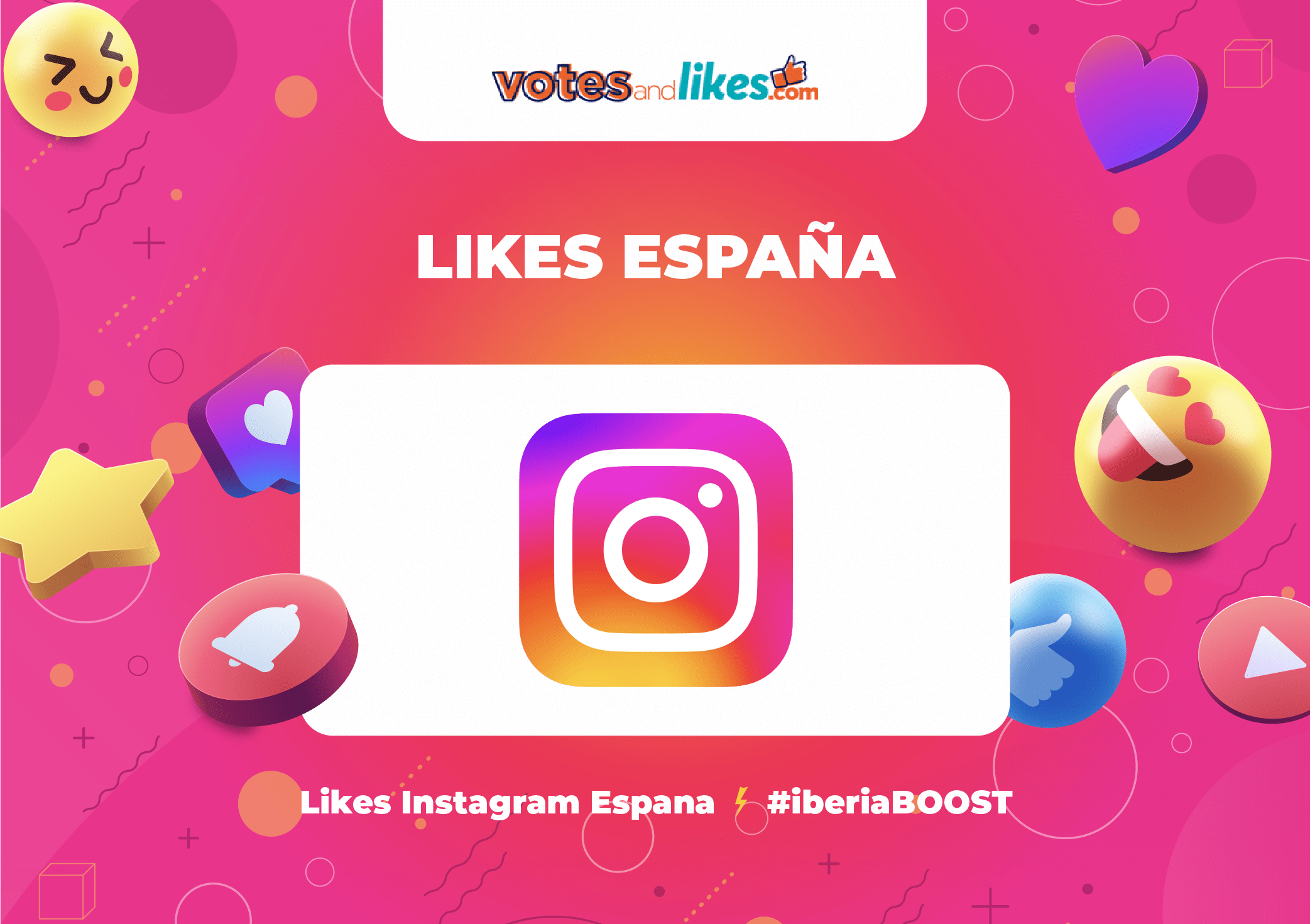 Likes Instagram Espana ⚡ #iberiaBOOST