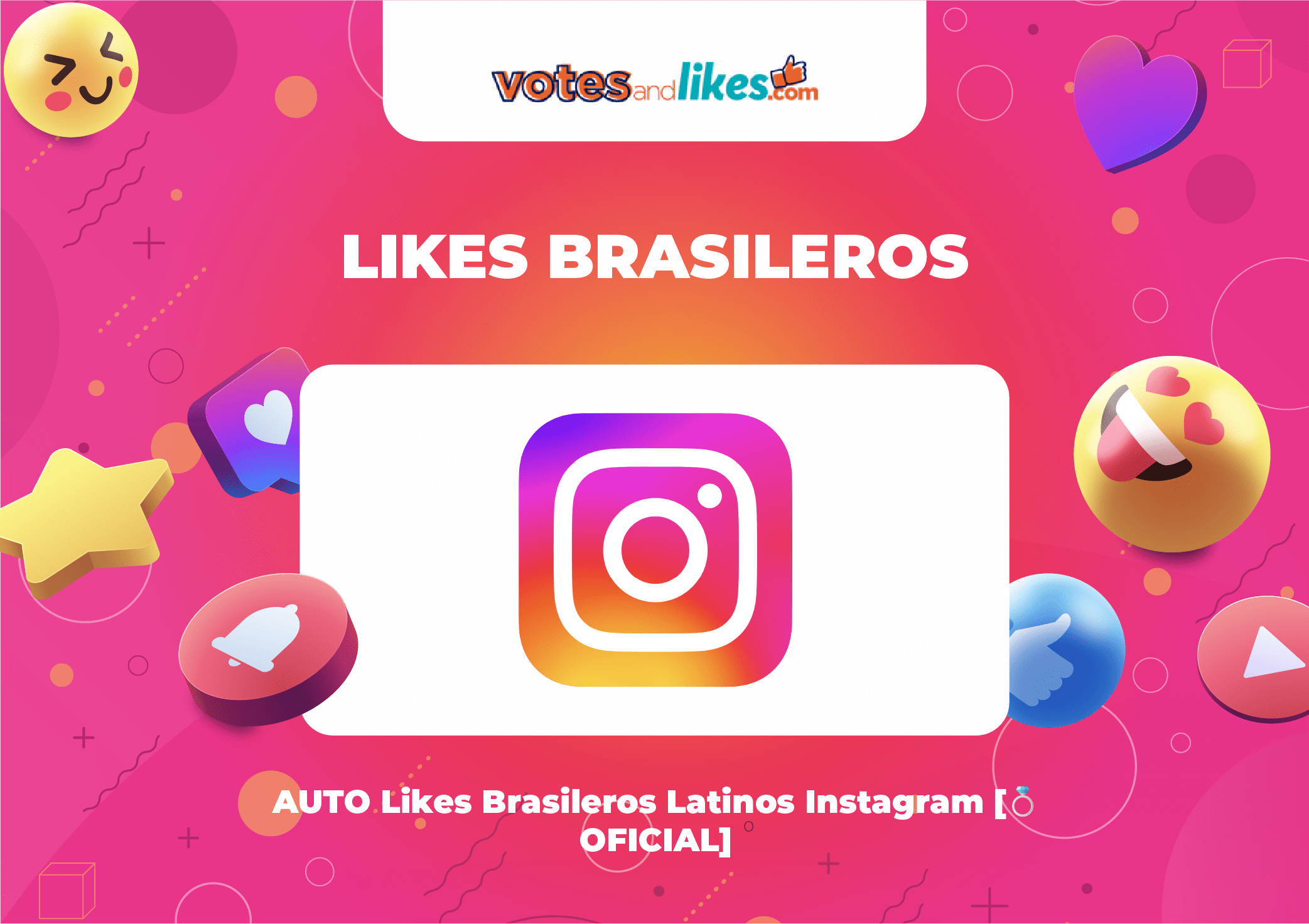 AUTO Likes Brasileros Latinos Instagram [💍OFICIAL]