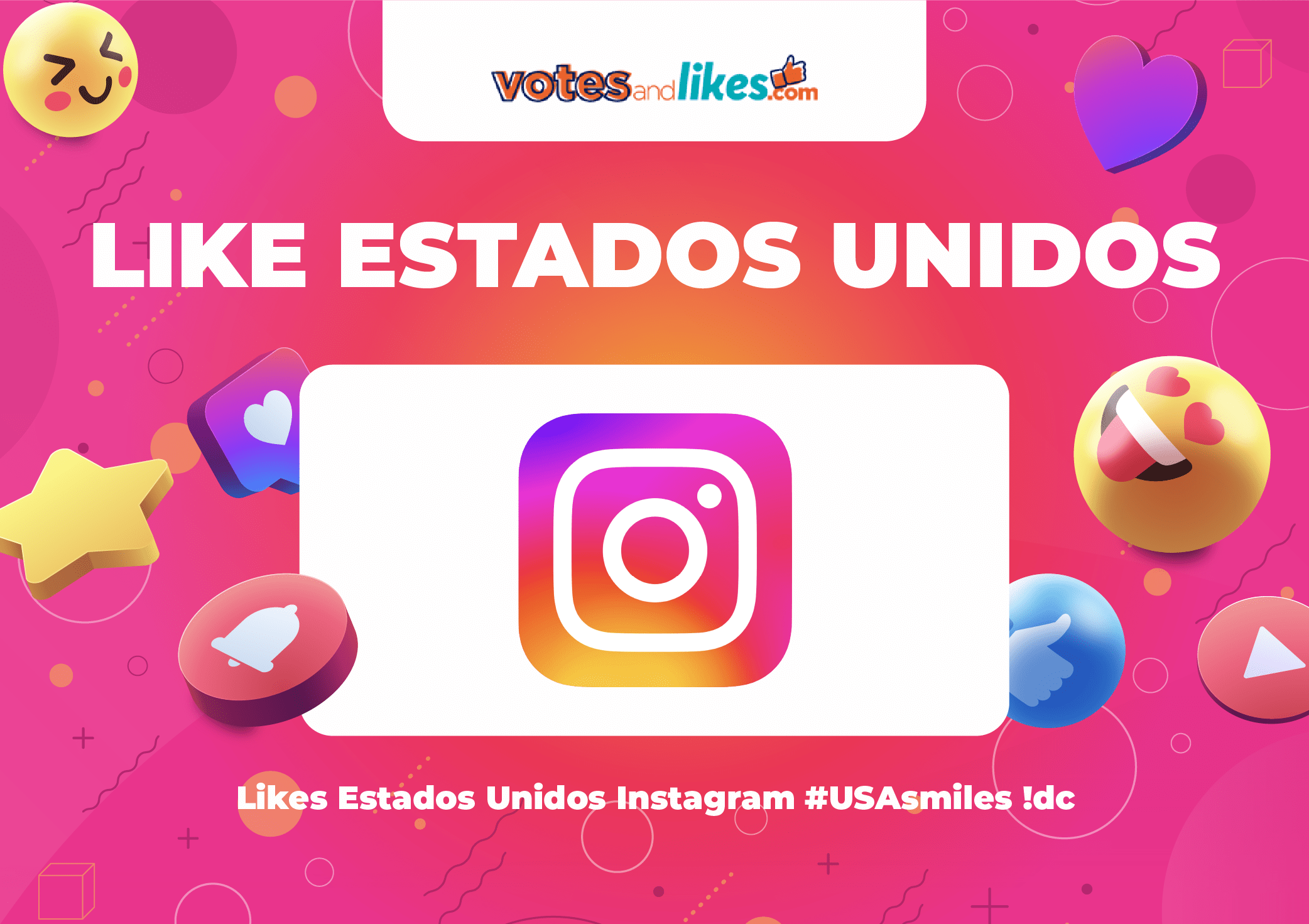 Likes Estados Unidos Instagram #USAsmiles !dc