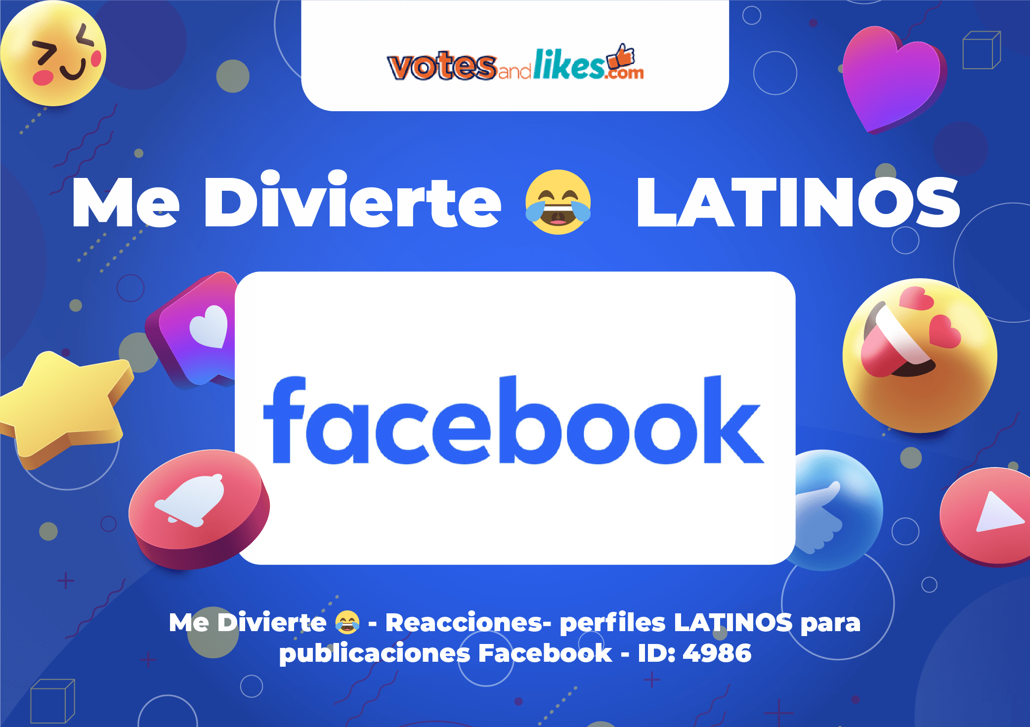 Me Divierte 😂 - Reacciones- perfiles LATINOS para publicaciones Facebook