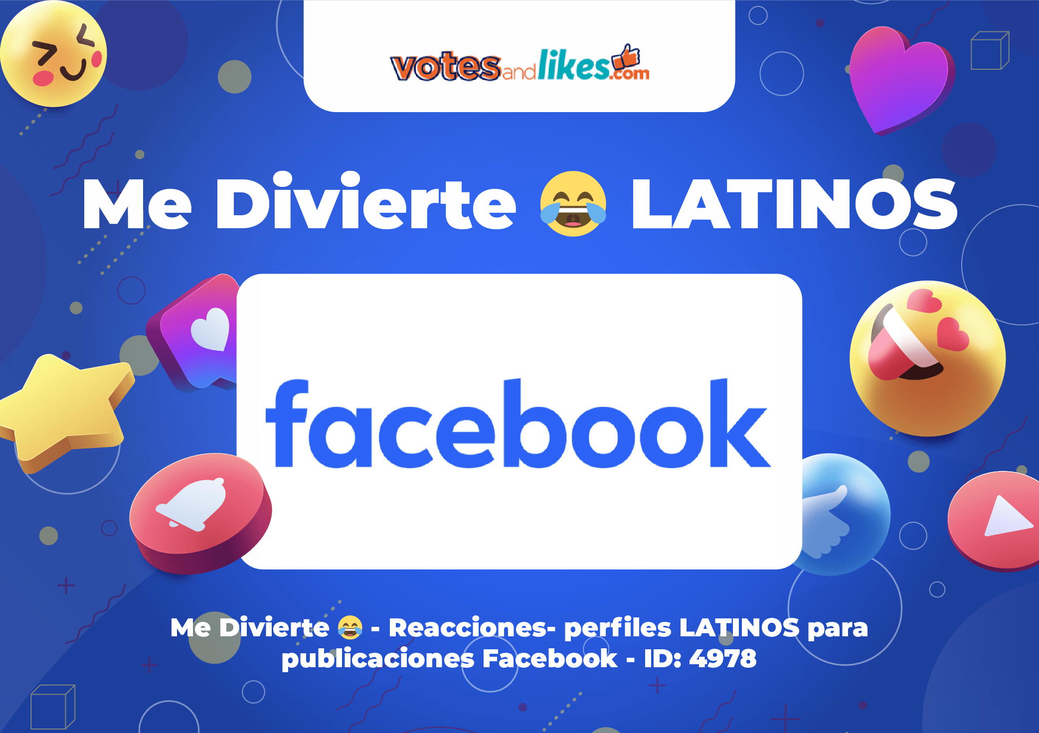 Me Divierte 😂 - Reacciones- perfiles LATINOS para publicaciones Facebook