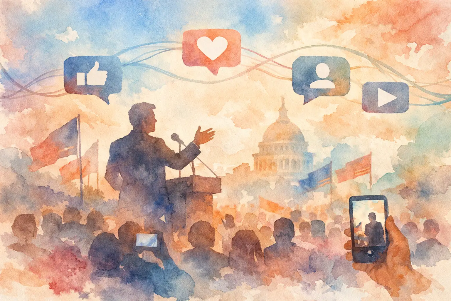 El uso de paneles sociales en campañas políticas