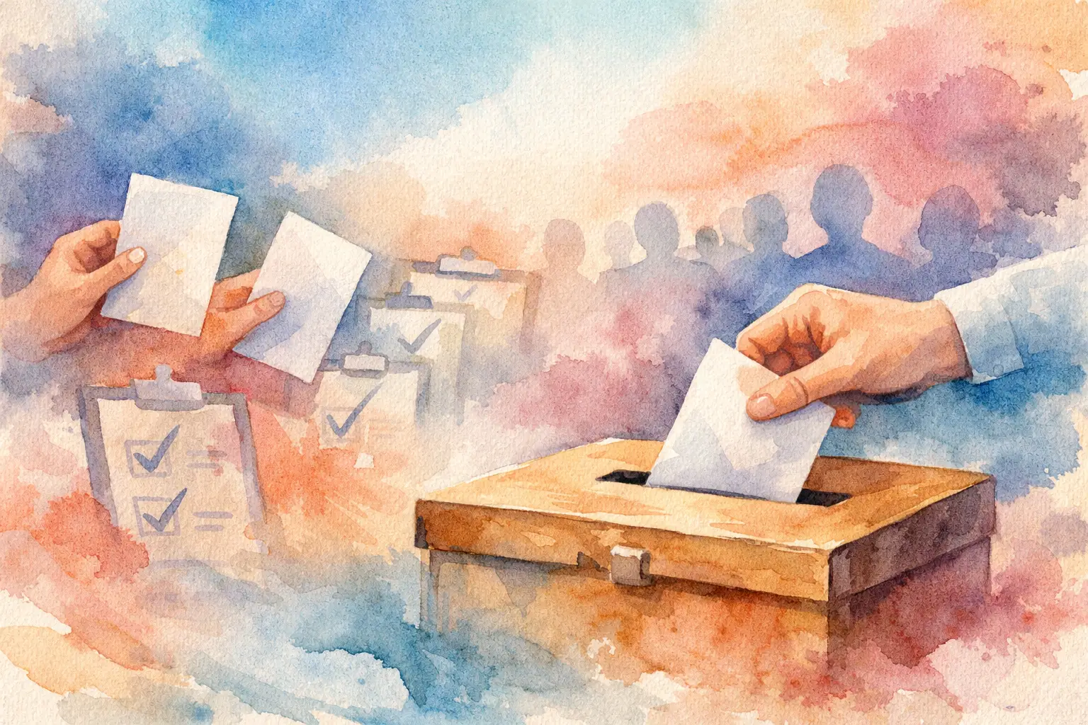 Opiniones sobre votos para encuestas reales