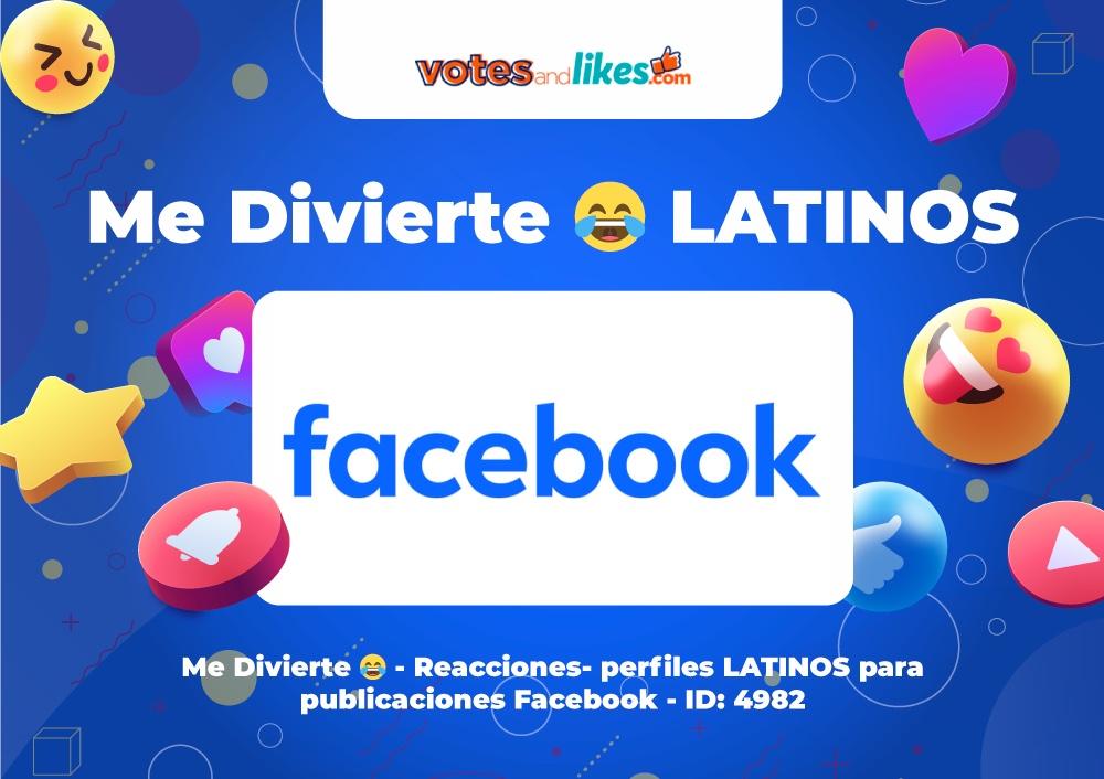Me Divierte 😂 - Reacciones- perfiles LATINOS para publicaciones Facebook