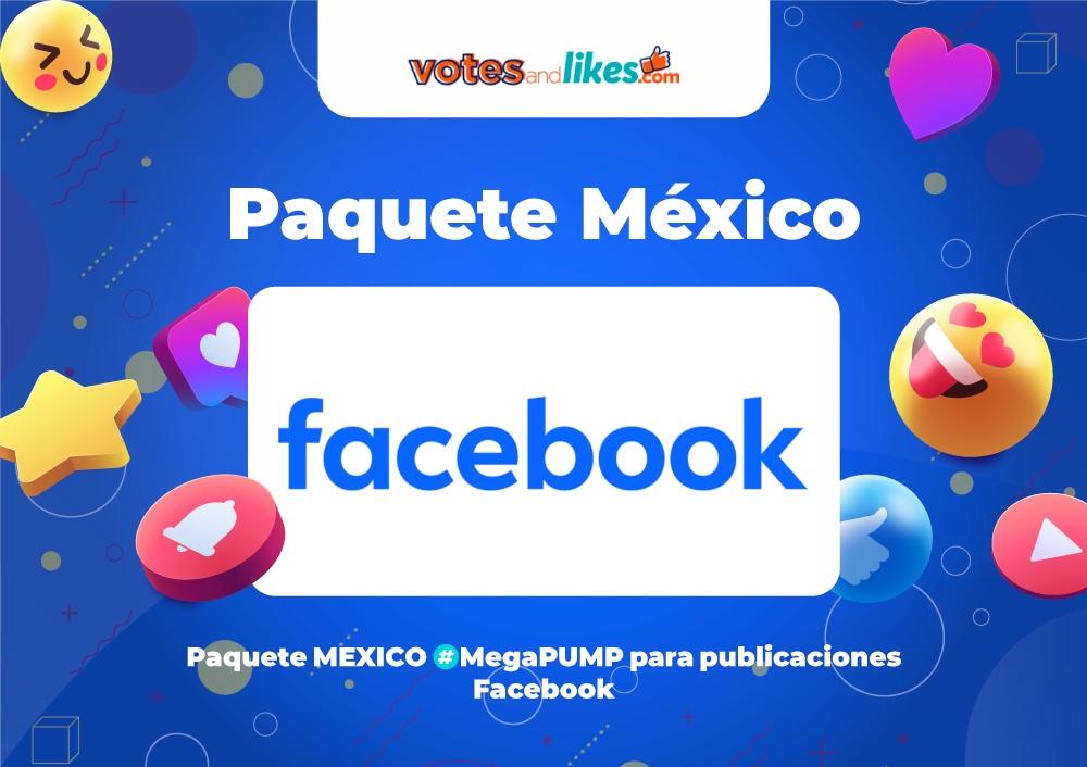 Paquete MEXICO #MegaPUMP para publicaciones Facebook