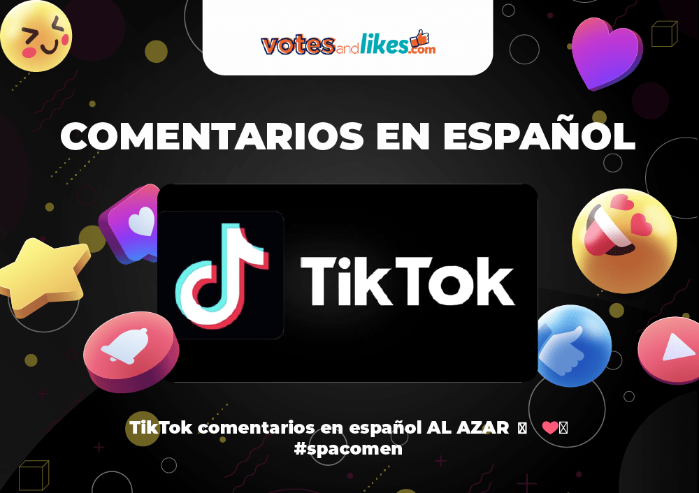 TikTok comentarios en español AL AZAR ☛ ❤️♛ #spacomen