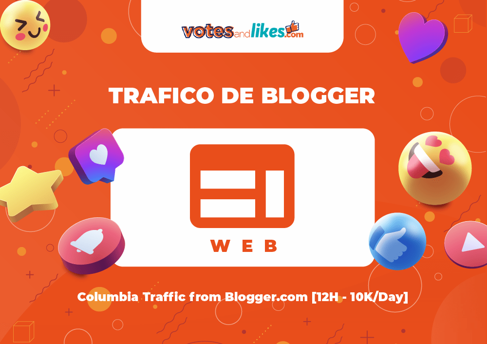 Columbia Traffic from Blogger.com [12H - 10K/Day]
