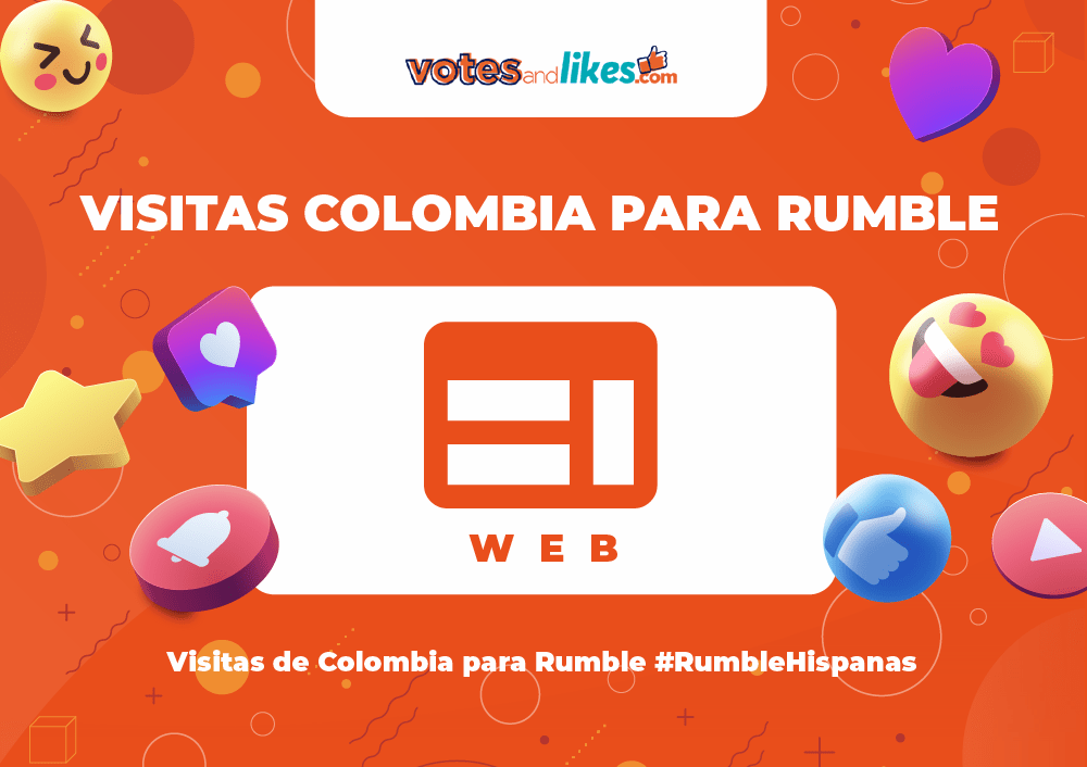 Visitas de Colombia para Rumble #RumbleHispanas