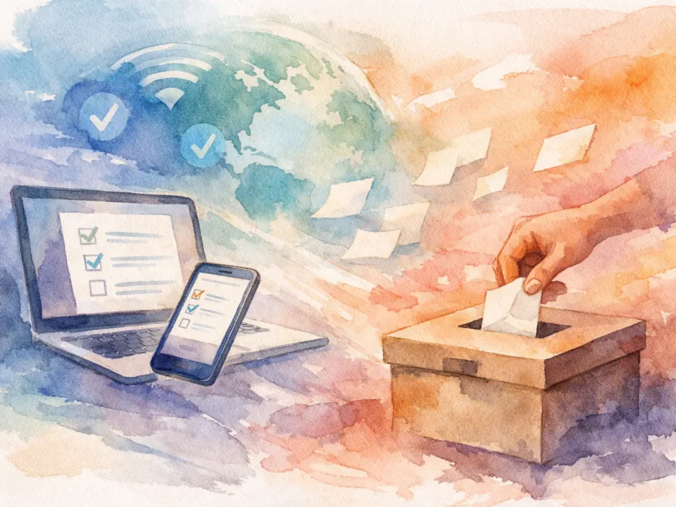 Votos online para impulsar campañas con rapidez