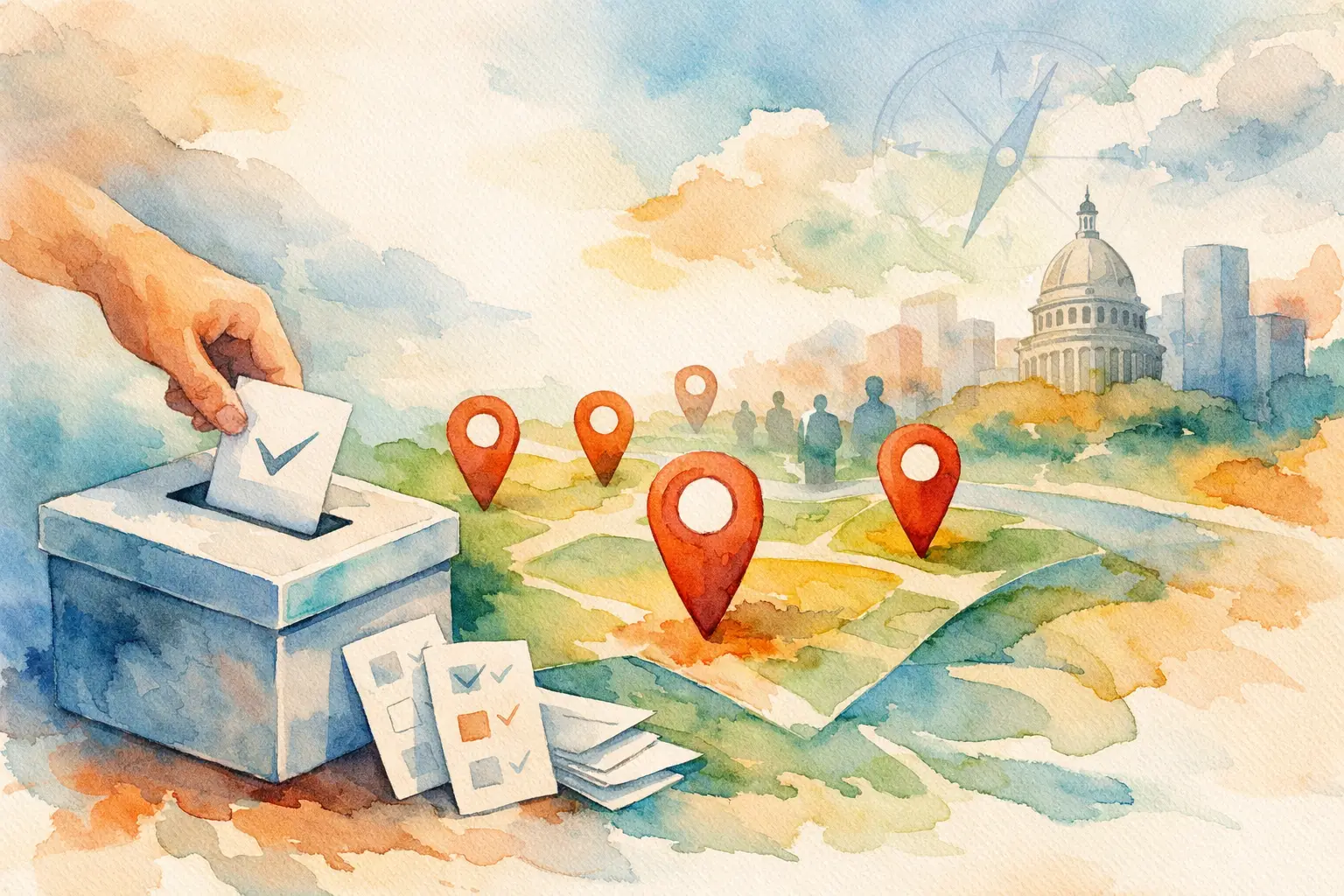 Cómo elegir votos geolocalizados para tu campaña