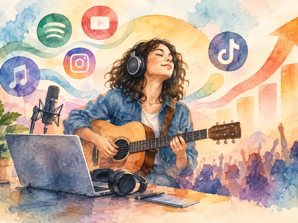 Mejores opciones de promoción musical para crecer